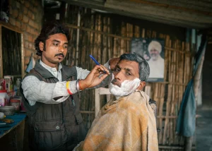 India Bihar The Barber of Bagahar