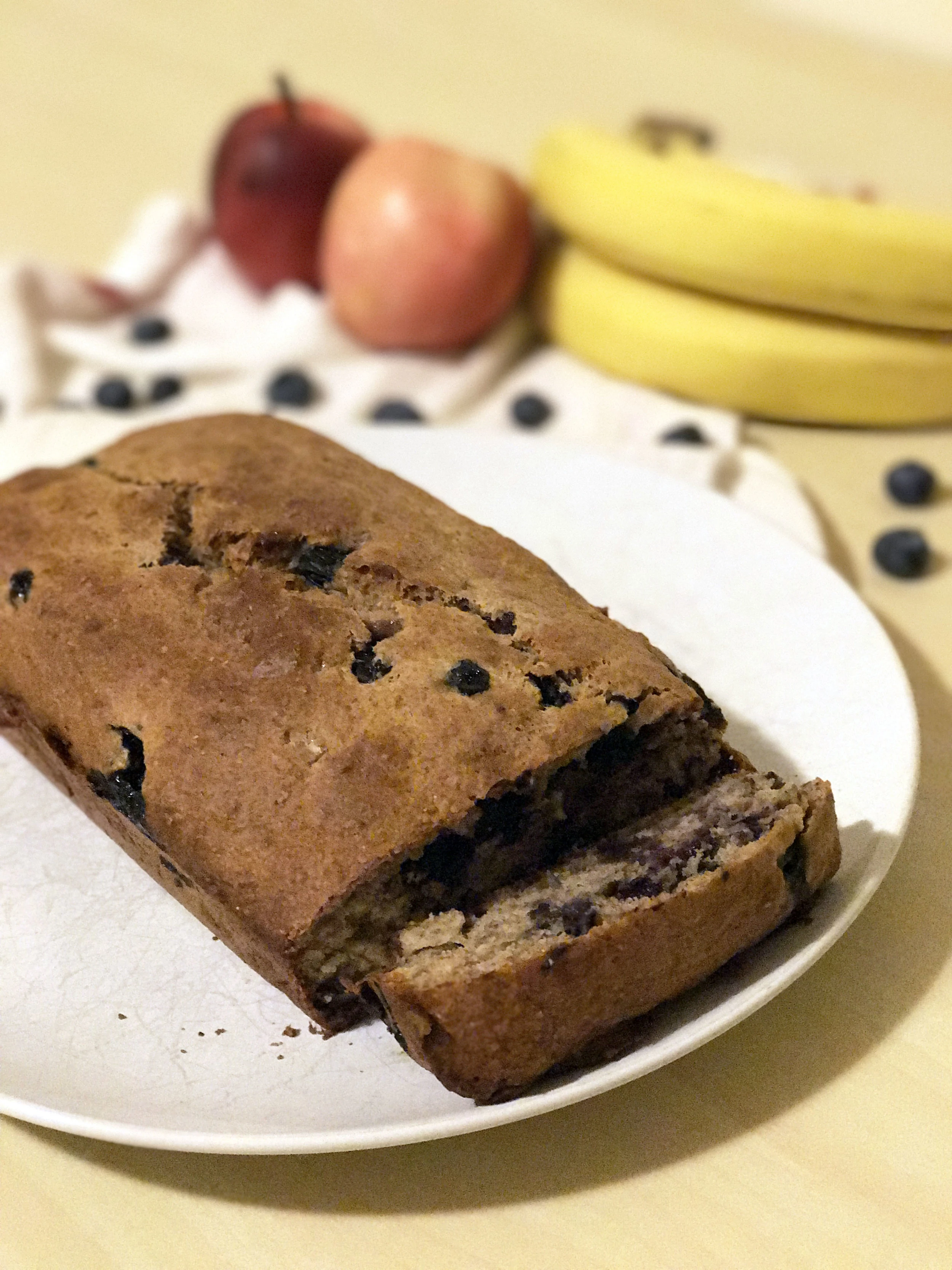 homemade banana blueberry bread recipe