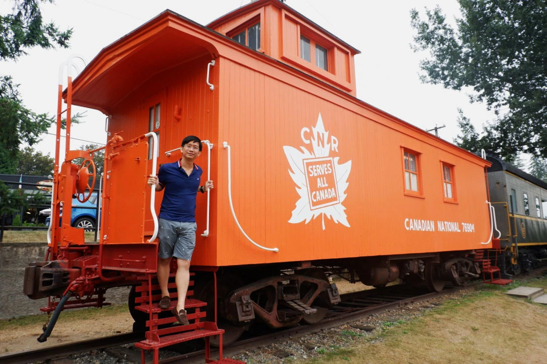 fort langley bc train station