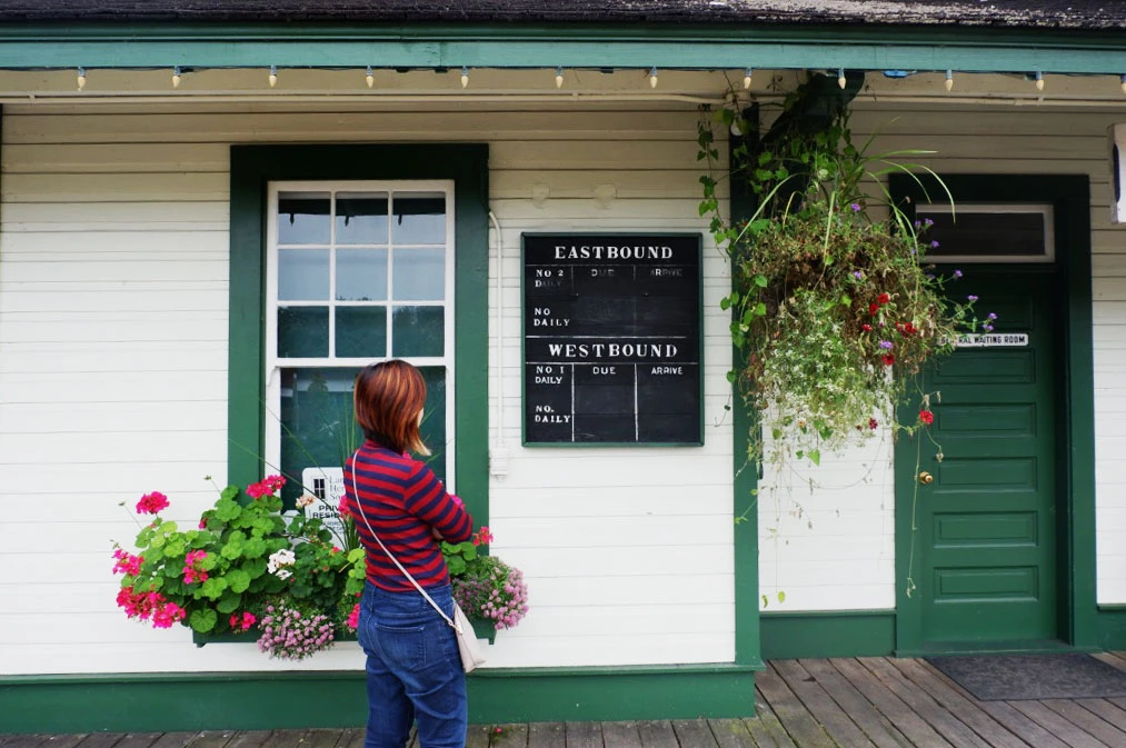fort langley cn train station