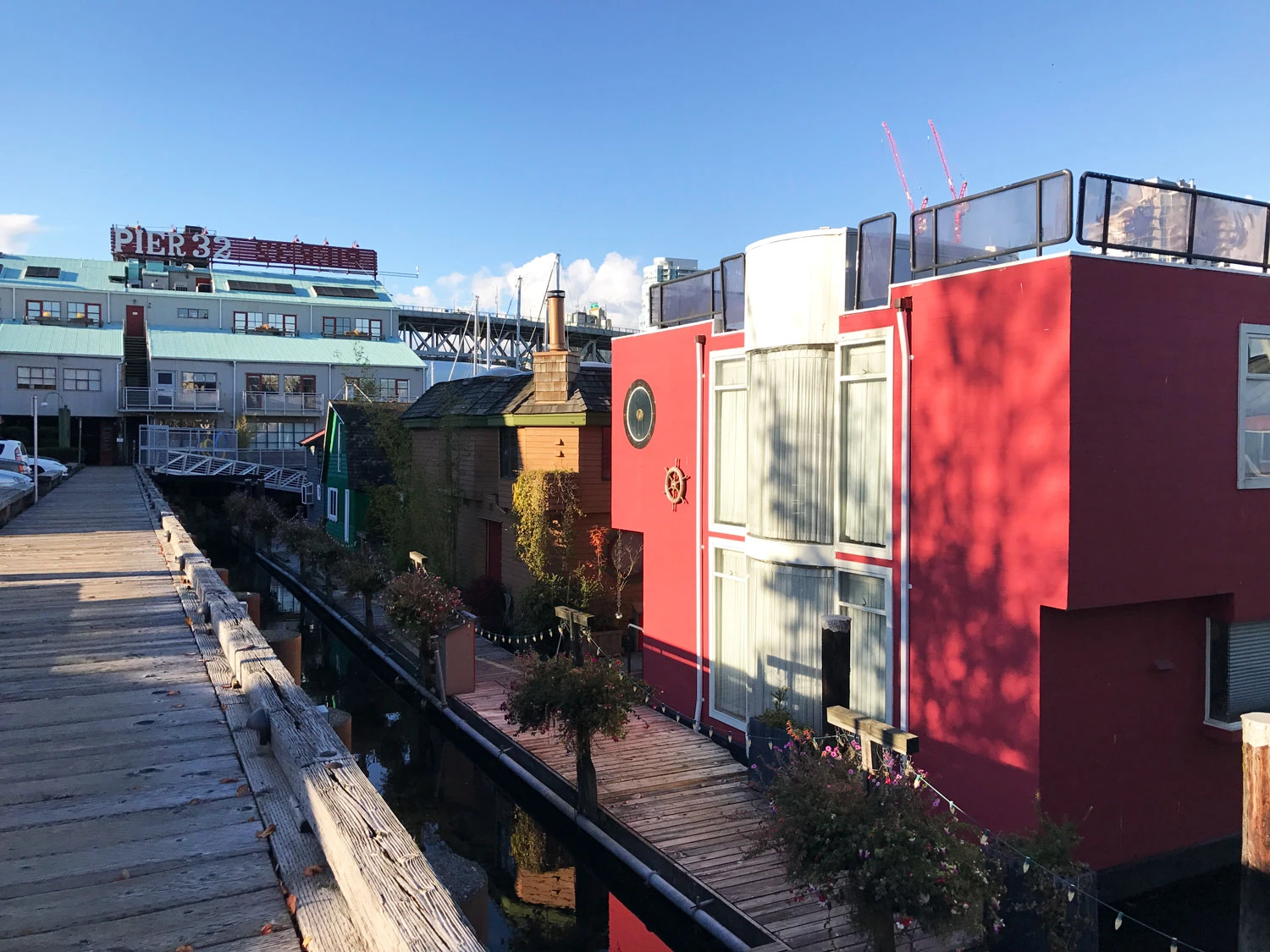 boathouses on granville island vancouver