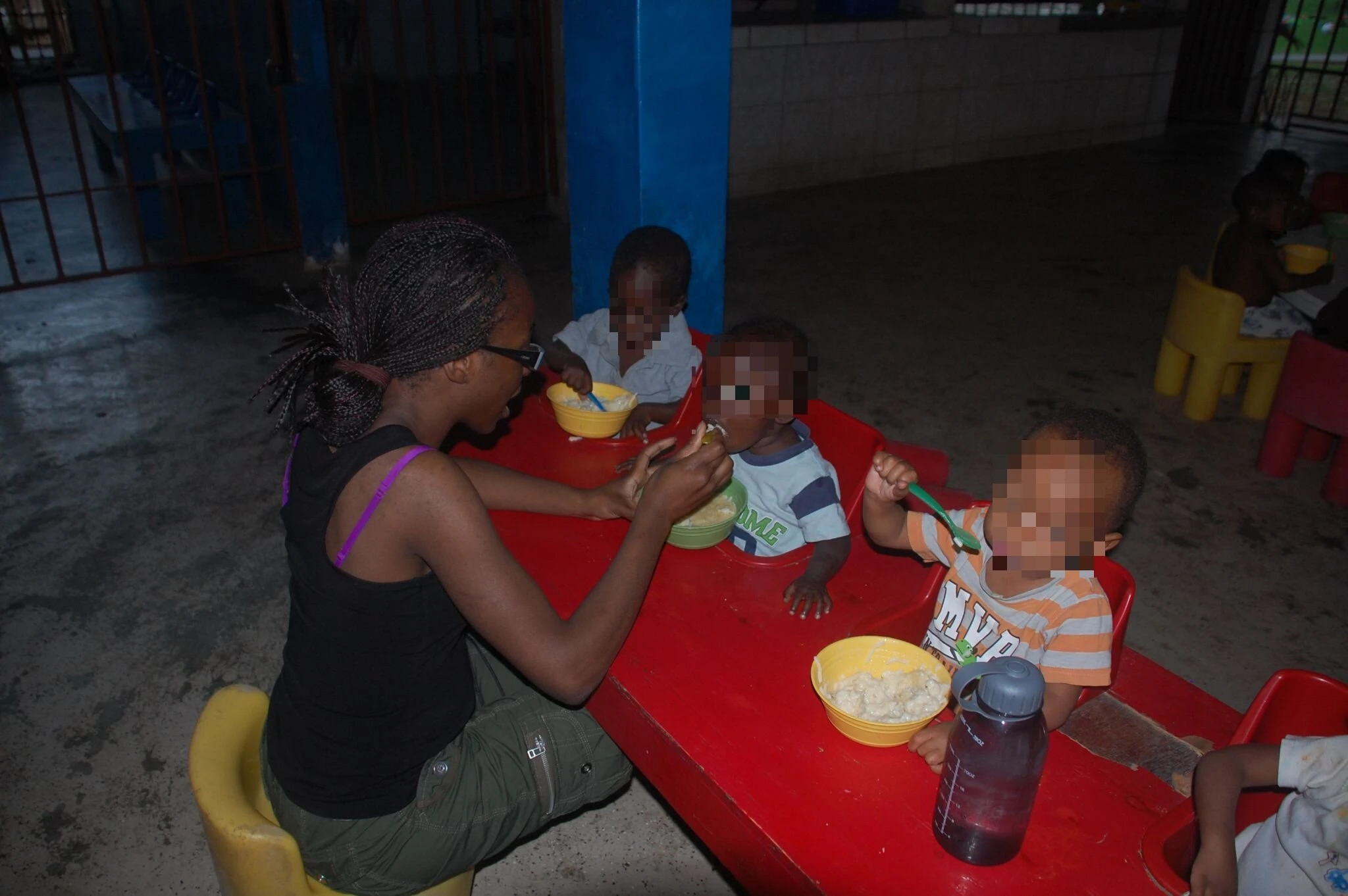 At an Infant Rehabilitation Centre in northern Haiti in 2012